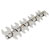 Siegen S0866 Crows Foot Spanner Set 10pc Open End 3/8sq Drive Metric