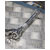 Siegen S0866 Crows Foot Spanner Set 10pc Open End 3/8sq Drive Metric