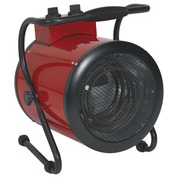 Sealey EH3001 Industrial Fan Heater 3kW 2 Heat Settings