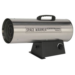 Sealey LP100S Space Warmer® Propane Heater 68,000-97,000btu/hr - Stainless Steel