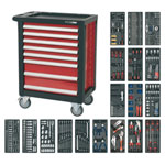 Sealey AP2408TTC08 Rollcab 8 Drawer with Ball Bearing Runners & 707pc Tool Kit