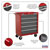 Sealey AP22505BB Rollcab 5 Drawer with Ball Bearing Runners - Red/Grey