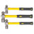Sealey AK2031 Ball Pein Hammer Set 3pc Fibreglass Shaft
