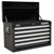 Sealey AP33059BCOMBO Topchest 5 Drawer - BB Runners - Black With 137pc Tool Kit