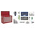 Sealey AP33109COMBO Topchest 10 Drawer With BB Runners - Red & 137pc Tool Kit