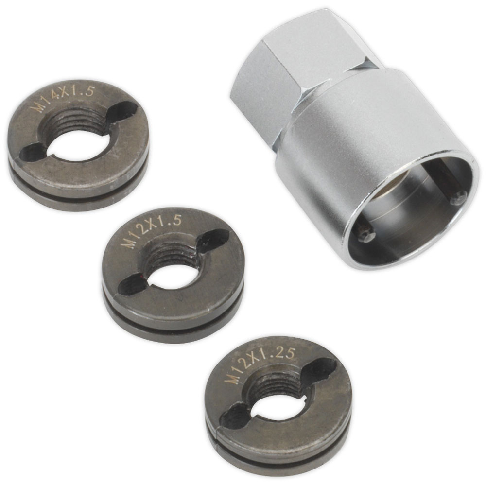 Sealey SX203 Reverse Action Wheel Stud Thread Restorer Kit Rapid Online