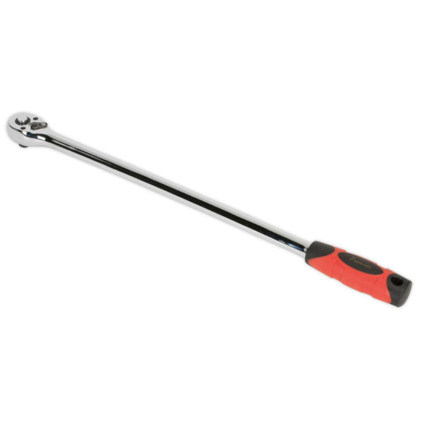 Sealey AK6694 Ratchet Wrench Extra Long 435mm 3/8"Sq Drive