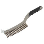 Sealey WB105 Wire Brush with Stainless Steel Fill & Scraper