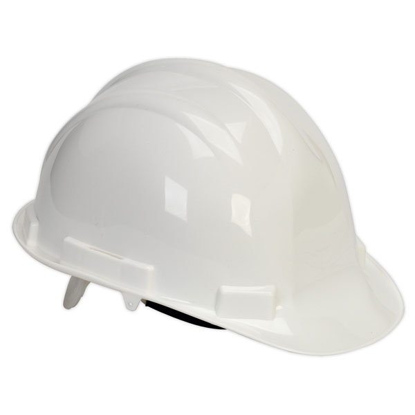 Sealey SSP17W Safety Helmet White BS EN 397 | Rapid Online