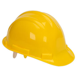 Sealey SSP17Y Safety Helmet Yellow BS EN 397