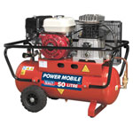 Sealey SA5055 Compressor 50ltr Belt Drive Petrol Engine 5.5hp