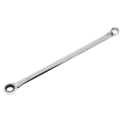 Double Ring Ratchet/Fixed Spanner Extra-Long 16mm