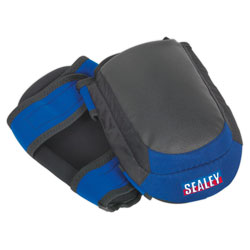 Sealey SSP63 Heavy-Duty Double Gel Knee Pads - Pair