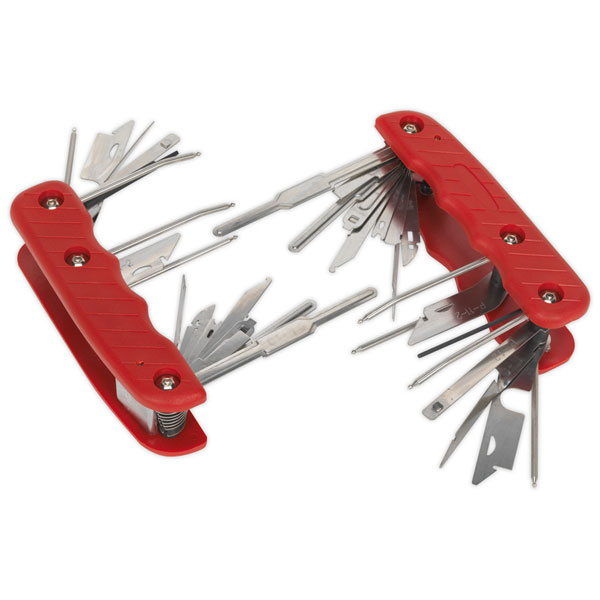 Sealey VS8048 Radio Release Key Set 36-Function