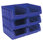 Sealey TPS56B Plastic Storage Bin 310 x 500 x 190mm - Blue Pack of 6