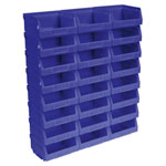 Sealey TPS124B Plastic Storage Bin 103 x 85 x 53mm - Blue Pack of 24