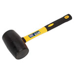 Sealey RMB200 Rubber Mallet 2lb Fibreglass Shaft