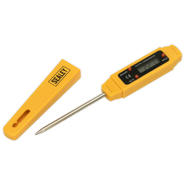 Sealey VS906 Mini Digital Thermometer Rapid Online