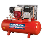 Sealey SA1565 Compressor 150ltr Belt Drive Petrol Engine 6.5hp