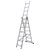 Sealey ACL307 Aluminium Extension Combination Ladder 3x7 EN 131