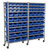 Sealey TPS72 Mobile Bin Storage System 72 Bins