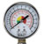 Sealey TSTPG34 Twin Connector Tyre Pressure Gauge 0-220psi