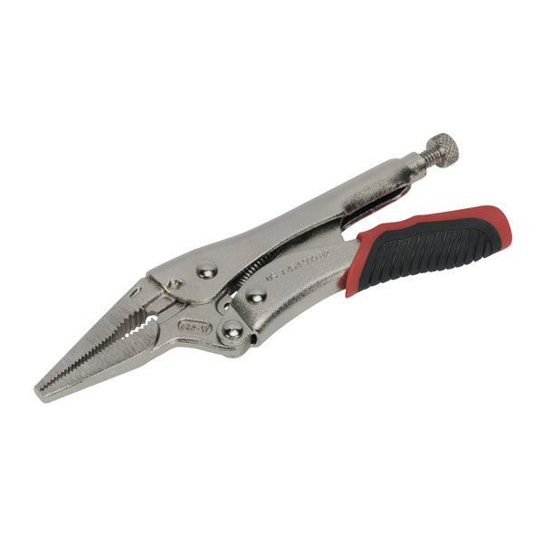 Sealey AK6868 Locking Pliers Quick Release 210mm Long Nose | Rapid Online