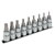 Sealey AK6222 TRX-P Socket Bit Set 9pc 3/8Sq Drive 50mm