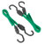 Sealey BCS16 610mm Flat Bungee Cord Set 2pc