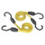 Sealey BCS18 910mm Flat Bungee Cord Set 2pc