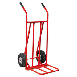 Sealey CST800 Sack Truck with Pneumatic Tyres Folding 150kg Capacity