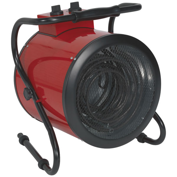 Sealey EH9001 Industrial Fan Heater 9kW 415V 3ph | Rapid Online