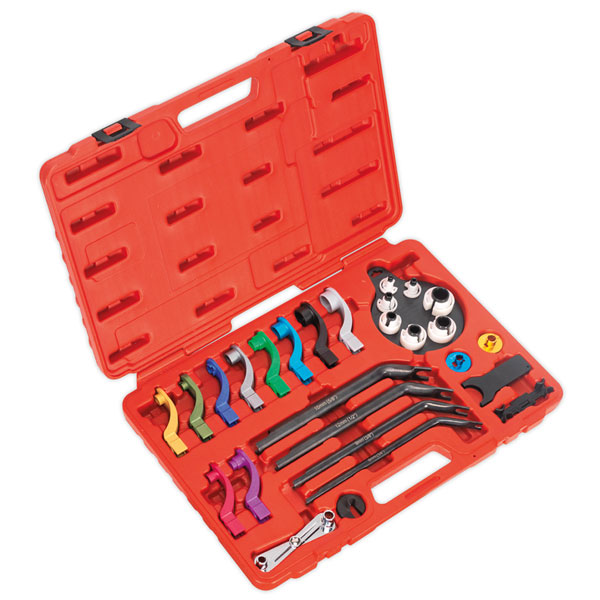 Sealey VS0557 Fuel & Air Conditioning Disconnection Tool Kit 27pc