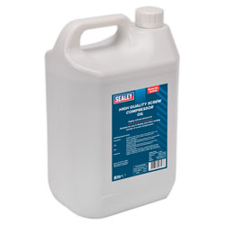 Sealey SCPO5 Screw Compressor Oil 5ltr