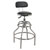 Sealey SCR14 Workshop Stool Pneumatic Adjustable Height Swivel Seat & Back Rest