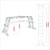 Sealey AFPL2 Aluminium Multipurpose Ladder EN 131 Adjustable Height