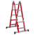 Sealey AFPL2 Aluminium Multipurpose Ladder EN 131 Adjustable Height