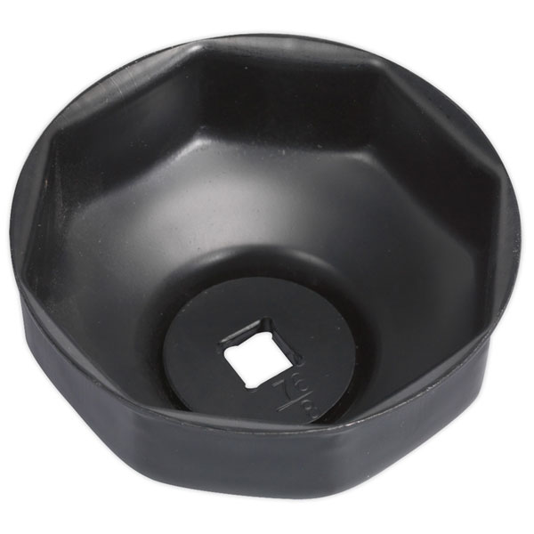 Sealey VS7006.V2-08 Oil Filter Cap Wrench 76mm x 8 Flutes