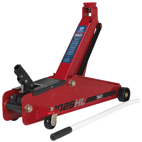 Sealey 1025HL Trolley Jack 2.25tonne High Lift SUV Super Rocket Lift ...