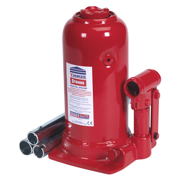 Sealey STBJ5W Bottle Jack 5tonne Telescopic | Rapid Online