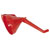 Sealey F16 Funnel with Fixed Offset Spout & Filter Medium 160mm