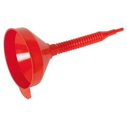 Sealey F2F Flexi-Spout Funnel Medium 200mm with Filter