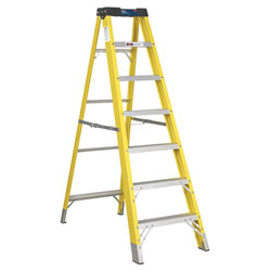 Sealey FSL7 Fibreglass Step Ladder 6-Tread EN 131