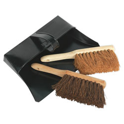 Sealey BM26 Dustpan & Brushes Metal