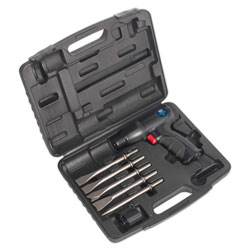 Sealey SA613 Air Hammer Kit Composite Premier - Medium Stroke Low Vibration