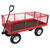 Sealey CST806 Platform Truck with Sides Pneumatic Tyres 450kg Capacity