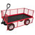 Sealey CST806 Platform Truck with Sides Pneumatic Tyres 450kg Capacity