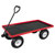 Sealey CST806 Platform Truck with Sides Pneumatic Tyres 450kg Capacity