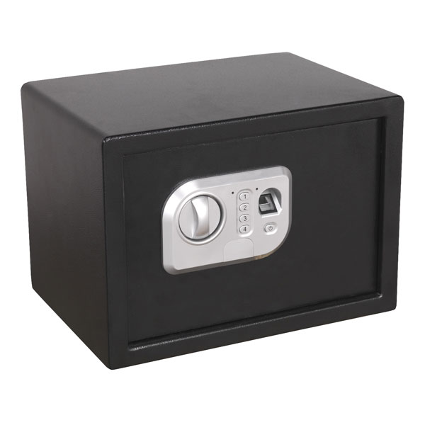 Biometric Security Safe 350 x 250 x 250mm Rapid Online