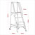 Sealey WS6 Warehouse Steps 6-Tread